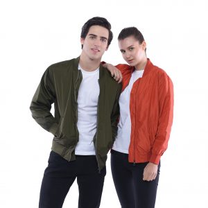 Bomber Zip Up Jacket Unisex